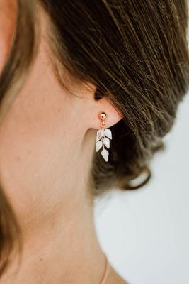 Perlenbräute Lana Kleine Oorbellen