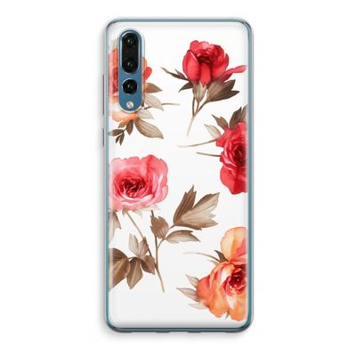 Roosjes: Huawei P20 Pro Transparant Hoesje
