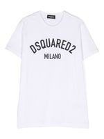 DSQUARED2 KIDS t-shirt en coton à logo imprimé - Blanc