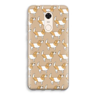 Doggy: Xiaomi Redmi 5 Transparant Hoesje