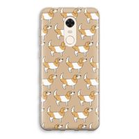 Doggy: Xiaomi Redmi 5 Transparant Hoesje