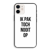 Ik pak nooit op: iPhone 12 Pro Biologisch afbreekbaar hoesje