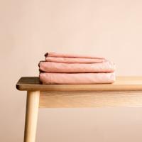 Verzwaringsdeken 15 kg - 240x220 cm + Hoes Zalm Katoen