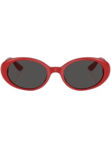 Dolce & Gabbana Eyewear lunettes de soleil à monture ronde - Rouge