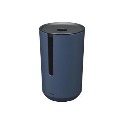 Tiger Reserverolhouder Met Deksel Tess Vrijstaand Blauw - Zwart