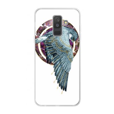 Golden Falcon: Samsung Galaxy A6 Plus (2018) Transparant Hoesje