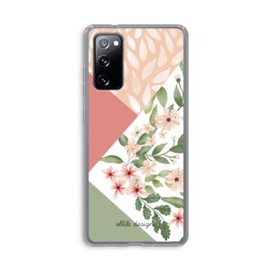 Sweet heaven geometrics: Samsung Galaxy S20 FE / S20 FE 5G Transparant Hoesje