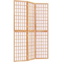 The Living Store Kamerscherm Japanse stijl - 120 x 170 cm - massief vurenhout - rijstpapier - thumbnail