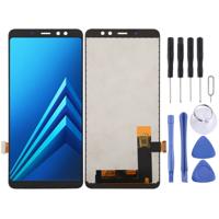 incell LCD-scherm en digitizer volledige assemblage voor Galaxy A8 PLUS (2018) A730F A730F/DS (zwart)