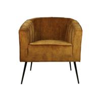 Fauteuil Chester - Goud/Zwart