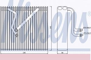 Verdamper, airconditioning 92163