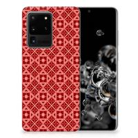 Samsung Galaxy S20 Ultra TPU bumper Batik Rood