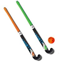Hockeyset oranje en groen 30 Hockeyset oranje en groen 30