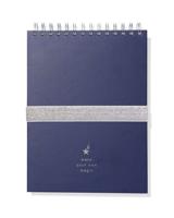 051 Hobbyboek Blanco Papier (blauw)