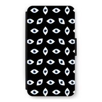 Eyes pattern: iPhone 12 mini Flip Hoesje