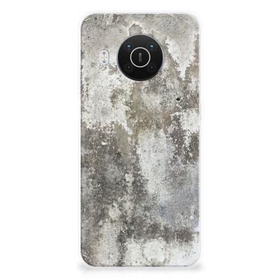Nokia X10 | X20 | TPU | Siliconen hoesje | Beton Print