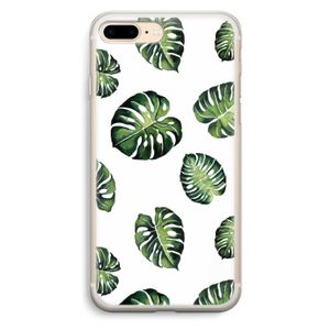 Tropische bladeren: iPhone 7 Plus Transparant Hoesje