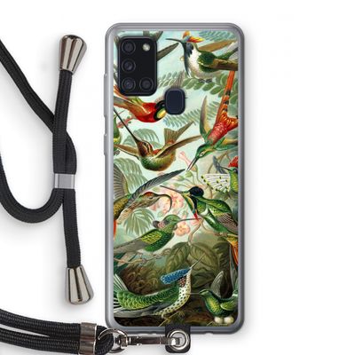 Haeckel Trochilidae: Samsung Galaxy A21s Transparant Hoesje met koord