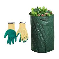 HIXA Bladzak 120L met Latex Tuinhandschoenen Tuinafvalzak Dames en...