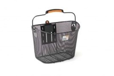 New Fietsmand toscane smartlock voor 19 liter zwart
