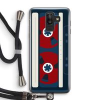Here's your tape: Samsung Galaxy J8 (2018) Transparant Hoesje met koord