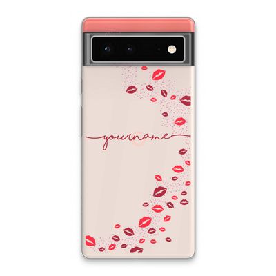 Kusjes: Google Pixel 6 Transparant Hoesje