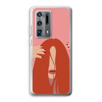 Woke up like this: Huawei P40 Pro Plus Transparant Hoesje