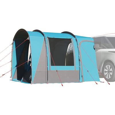 VidaXL Autotent 4-persoons waterdicht blauw