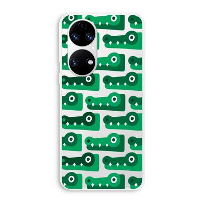 Crocs: Huawei P50 Transparant Hoesje