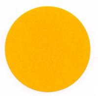 Etiket 50 mm rond fluor oranje 1000 rol