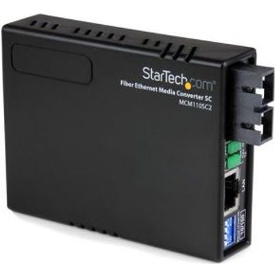 StarTech.com 10/100 multi-mode Glasvezel Ethernet Converter SC 2 km