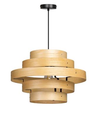 ETH Houten hanglampOaknut 5-rings - 05-HL4452-72