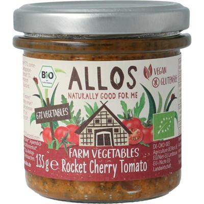 Allos Farm vegetables rucola & kerstomaat bio