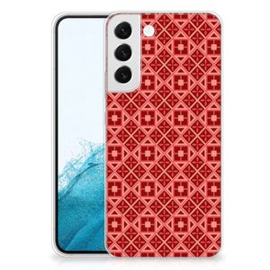 Samsung Galaxy S22 Plus TPU bumper Batik Rood