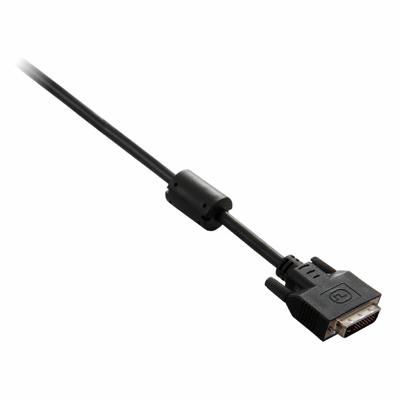 Kabel Video Digitaal DVI-D V7 V7E2DVI-03M-BLK 3 m Zwart